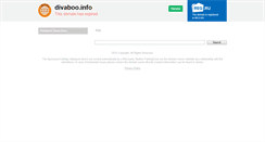 Desktop Screenshot of divaboo.info