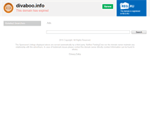 Tablet Screenshot of divaboo.info
